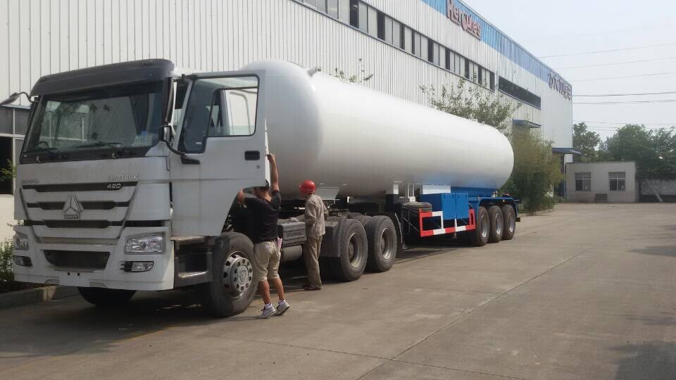 3 Axle 59.52M3 LPG Tanker Semi Trailer